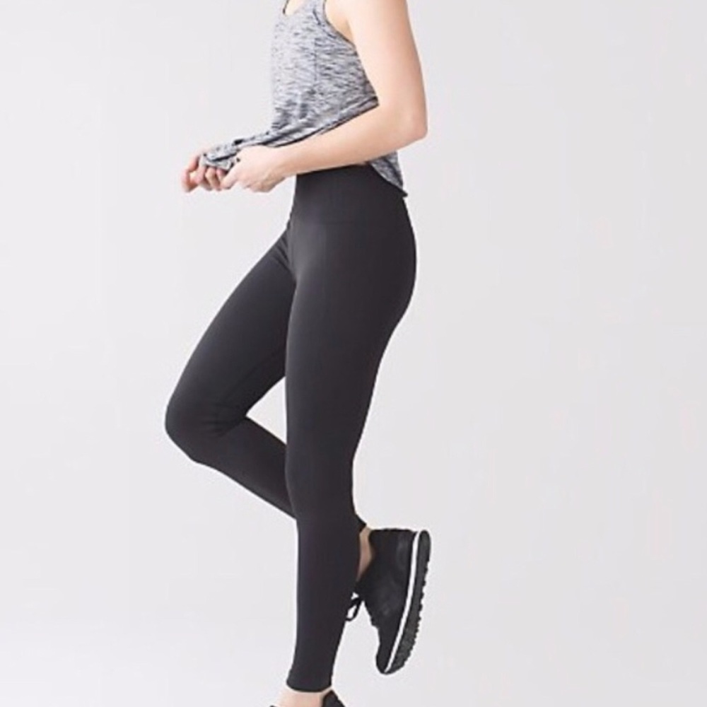 Lululemon Flow & Go Tight Size 8 Charcoal